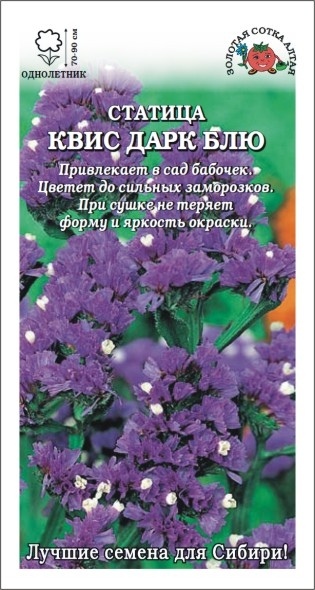 Статица (лимониум)_Квис Дарк блю_10_шт._Золотая Сотка Алтая