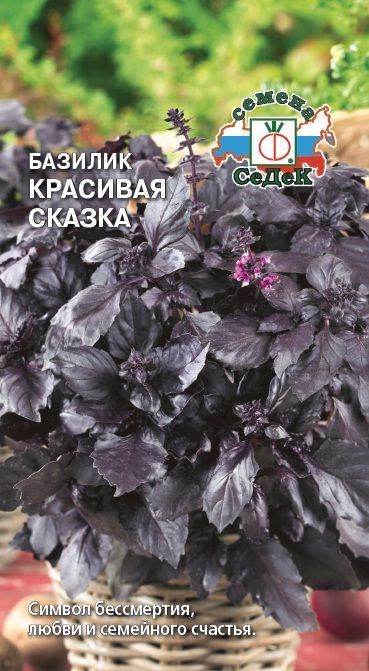 Базилик_Красивая сказка (фиолетовый)_0,2_г._Седек