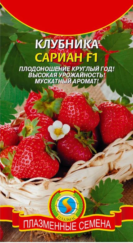 Земляника_Сариан F1 (кл)_0,04_шт._Плазменные семена