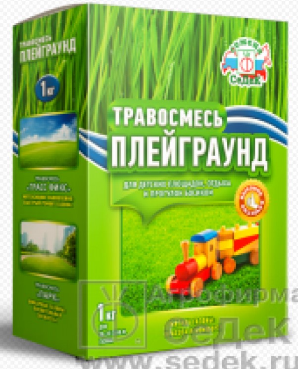 Газонная трава_Плейграунд mix/0,5кг (коробка)_0,5_кг._Седек