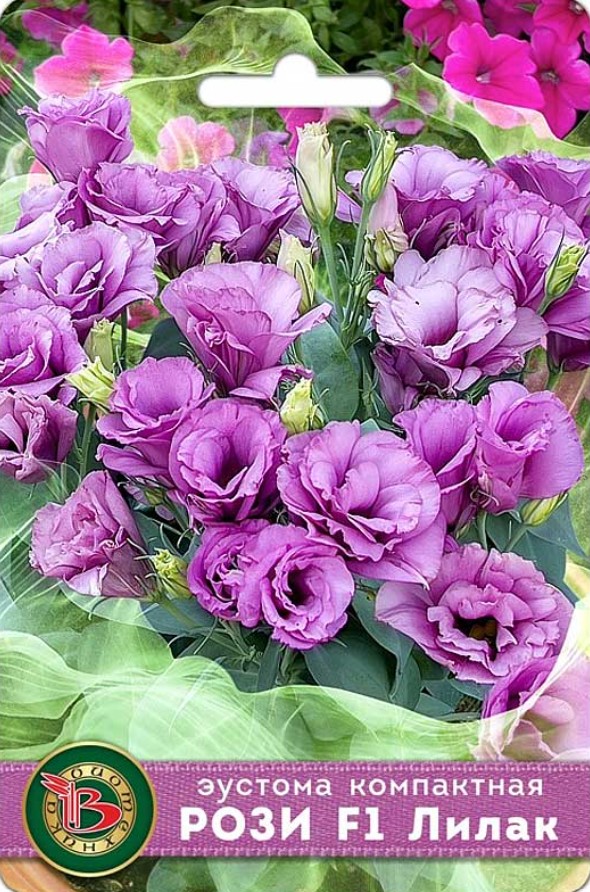 Эустома (Лизиантус)_Рози F1 Лилак (махр)_5_шт._Биотехника