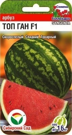 Арбуз_Топ Ган F1_3_шт._Сибирский Сад