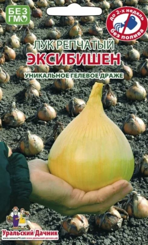 Лук_Эксибишен F1 драже репка_0,04_шт._Уральский Дачник