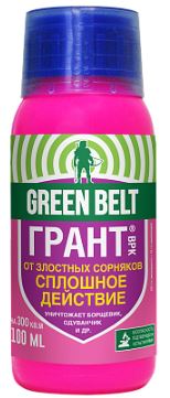 пестициды Грант, ВРК (фл 100 мл (упак 10 шт))  GREEN BELT - 4 уп/кор /14601826021069/