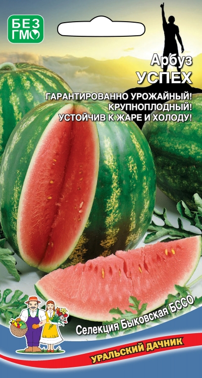 Арбуз_Успех_10_шт._Уральский Дачник