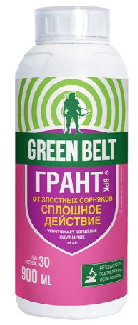 пестициды Грант, ВРК (900 мл)  GREEN BELT - 12 шт/кор /14601826021106/