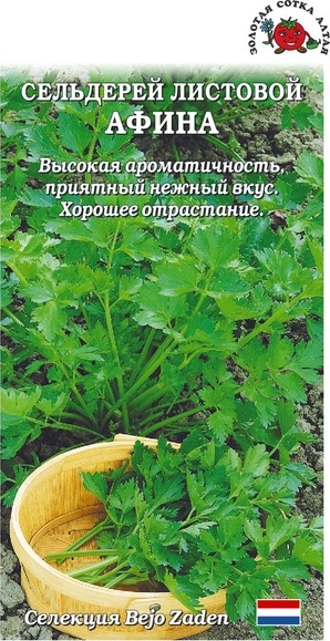 Сельдерей_Афина (листовой) (Бейо)_0,1_г._Золотая Сотка Алтая