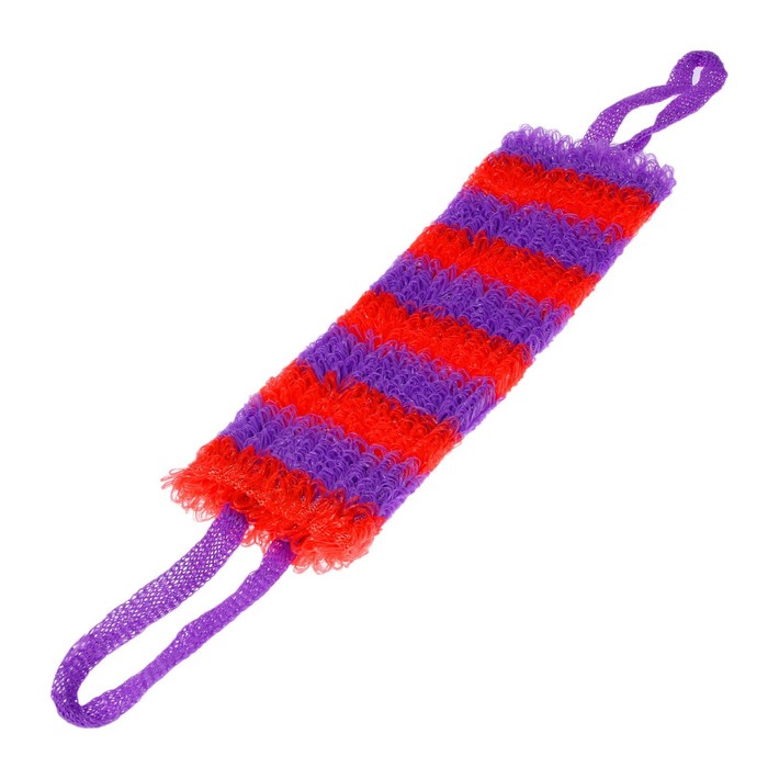 Мочалка банная "Медведь" 15х40