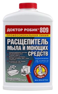 Расщепитель мыла 809 Доктор Робик 798 мл