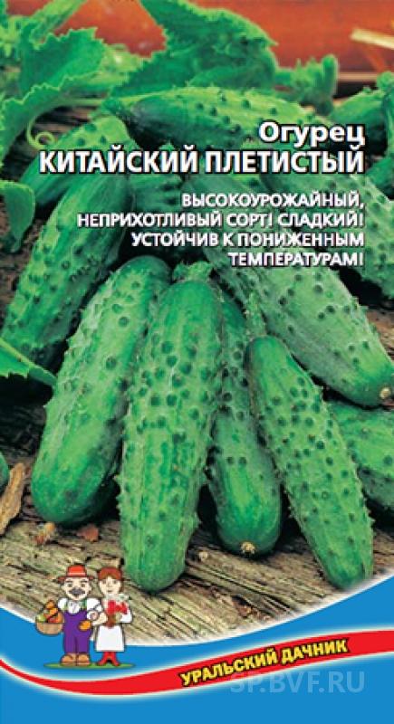 Огурец_Китайский Длинноплетистый_12_шт._Уральский Дачник