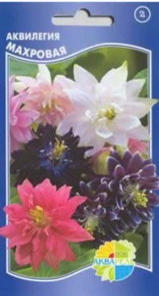 Аквилегия (водосбор)_Махровая_0,1_г._Акварель