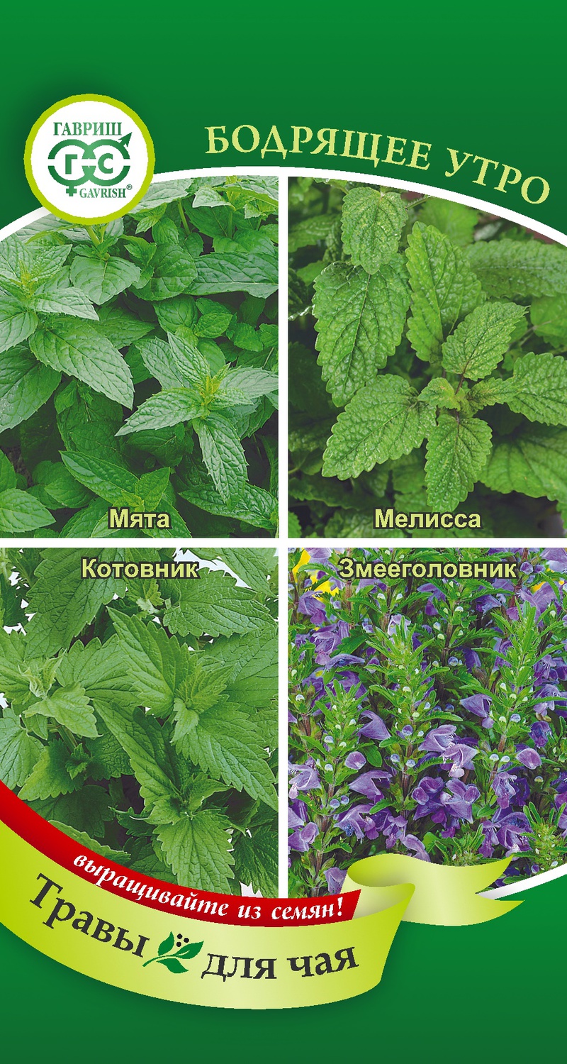 Смесь_Травы для чая Бодрящее утро_0,3_г._Гавриш