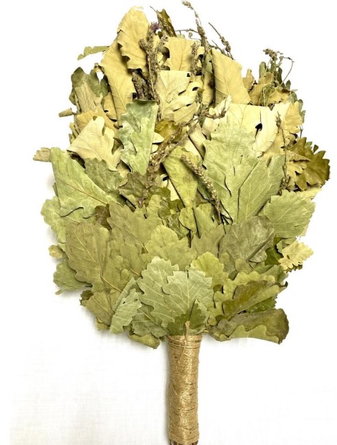 Веник дубовый КАВКАЗКИЙ+ручка джут