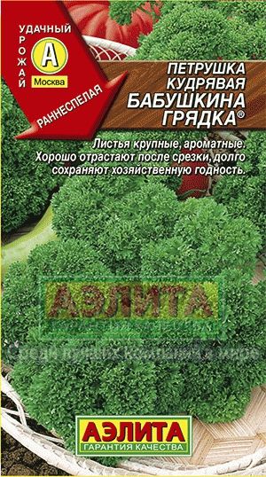 Петрушка_Бабушкина грядка (кудрявая)_2_г._Аэлита