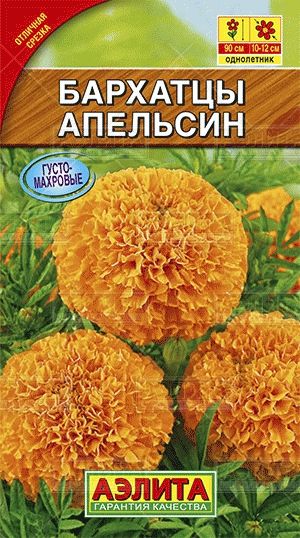Бархатцы (тагетис)_Апельсин_0,3_г._Аэлита
