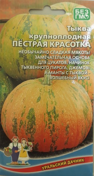 Тыква_Пестрая Красотка_6_шт._Уральский Дачник