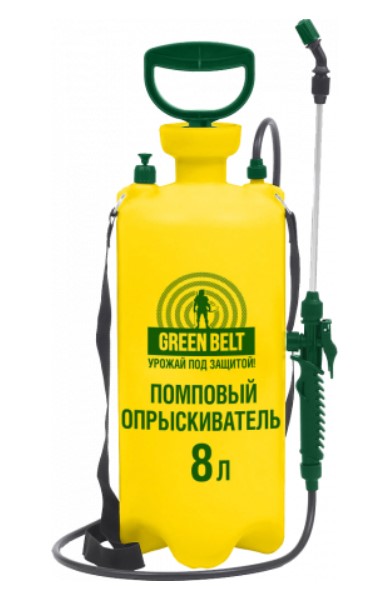 дом и сад Опрыскиватель помповый с штангой,  (8 л, GREEN BELT6 шт/кор) - /14601826020888/