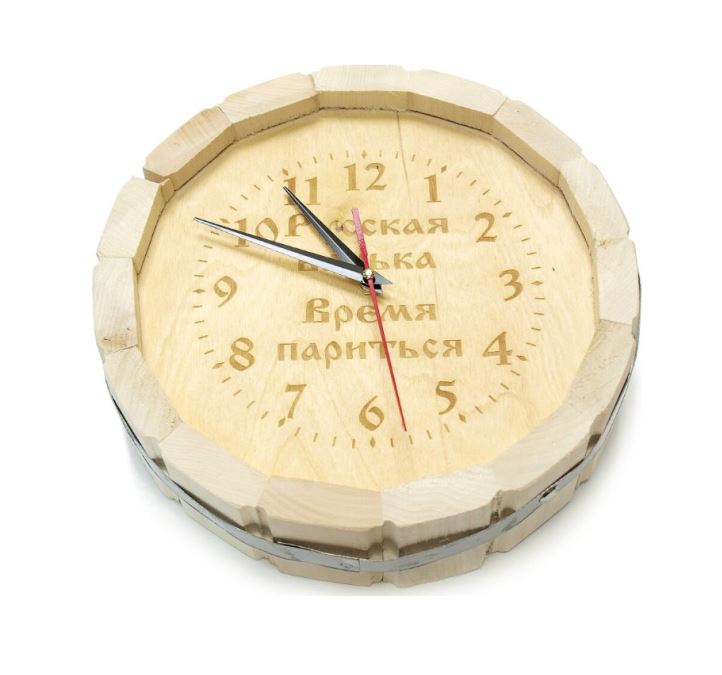 Часы "Русская Банька"