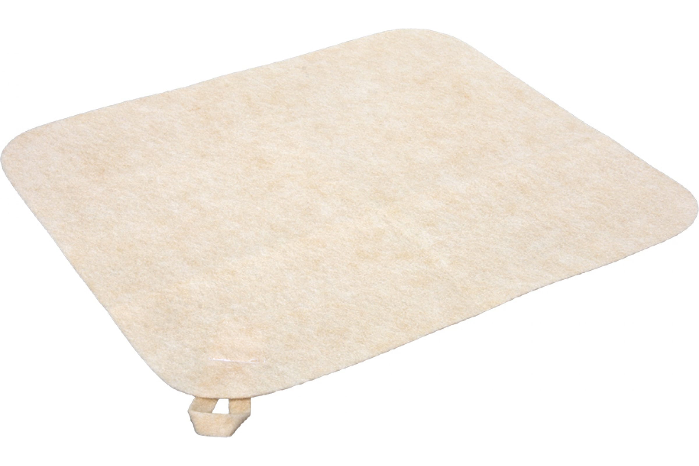 Коврик без рисунка (белый)