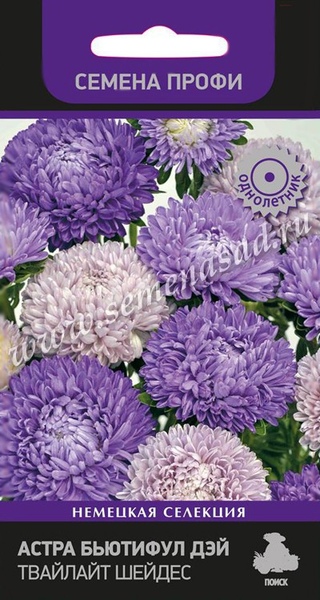 Астра_Бьютифул дэй Твайлайт Шейдс (пионовидная)_0,1_г._Поиск