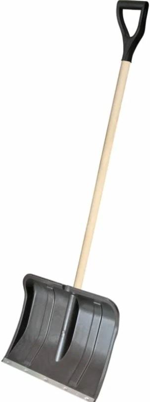Лопата снег. пластмассовая ВЬЮГА № 1 с черенком и V-руч.