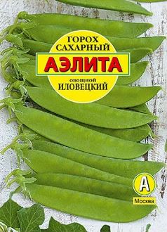 Горох_Иловецкий сахарный/25 б/ф_0,04_г._Аэлита