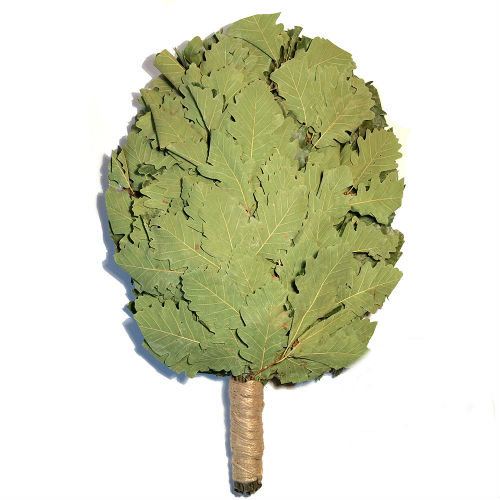 Веник дубовый КАВКАЗКИЙ+ручка джут