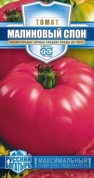 Томат_Малиновый слон (Русский богатырь)_0,1_г._Гавриш