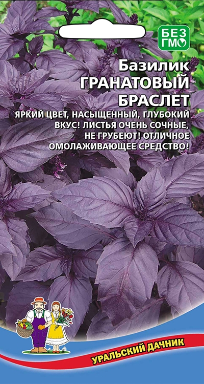 Базилик_Гранатовый Браслет (фиолетовый)_0,3_г._Уральский Дачник