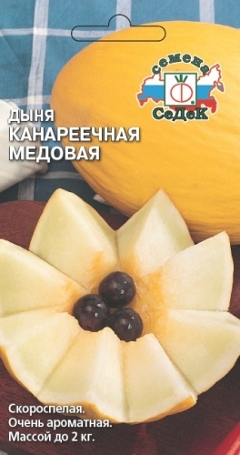 Дыня_Медовая Канареечная ран_0,5_г._Седек