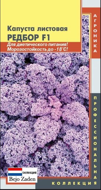 Капуста_листовая_Ред Бор F1 (съедобная)_0,04_шт._Плазменные семена