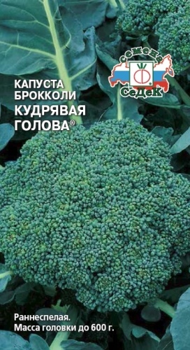 Капуста_брокколи_Кудрявая голова (ран)_0,5_г._Седек