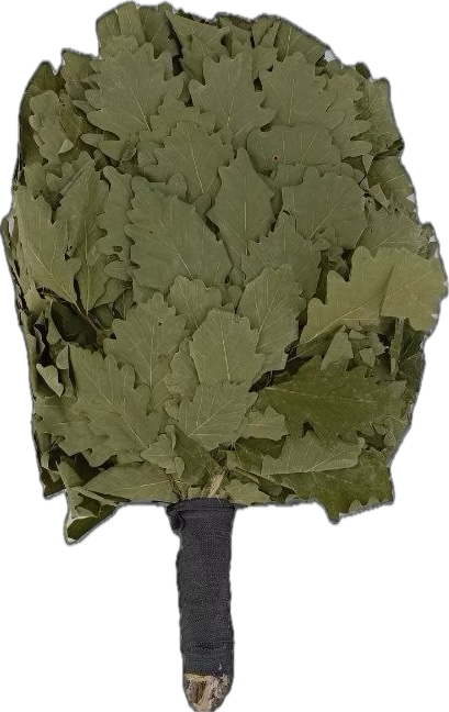 Веник КАВКАЗКИЙ КОМПАКТ+ручка цв.резинка