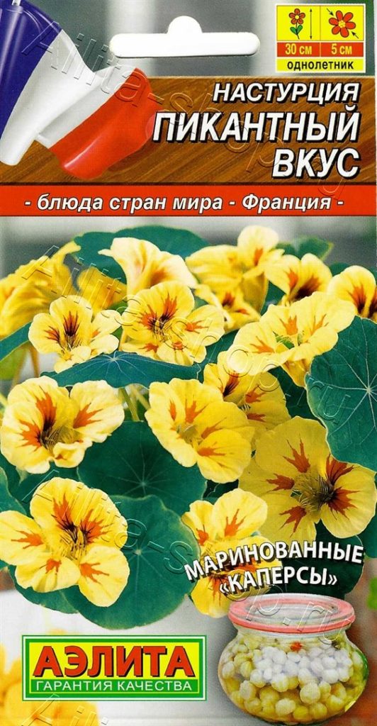 Настурция_Пикантный Вкус (Блюда стран мира)_1_г._Аэлита