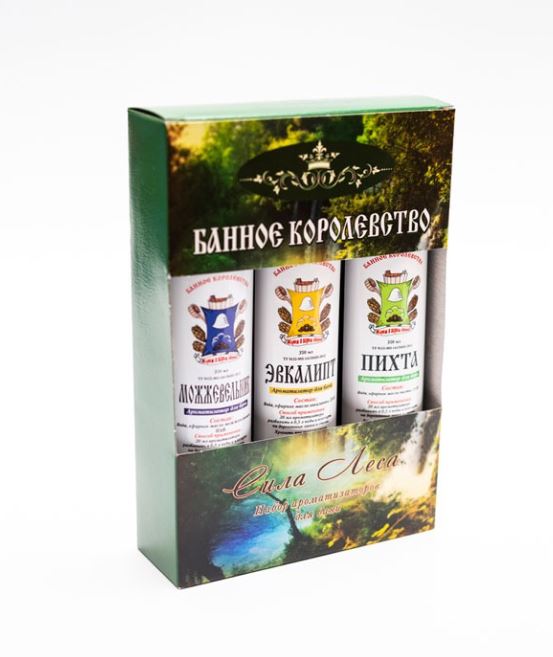 Набор ароматизаторов "Будь здоров" (пихта, эвкалипт, можжевельник) 100 мл
