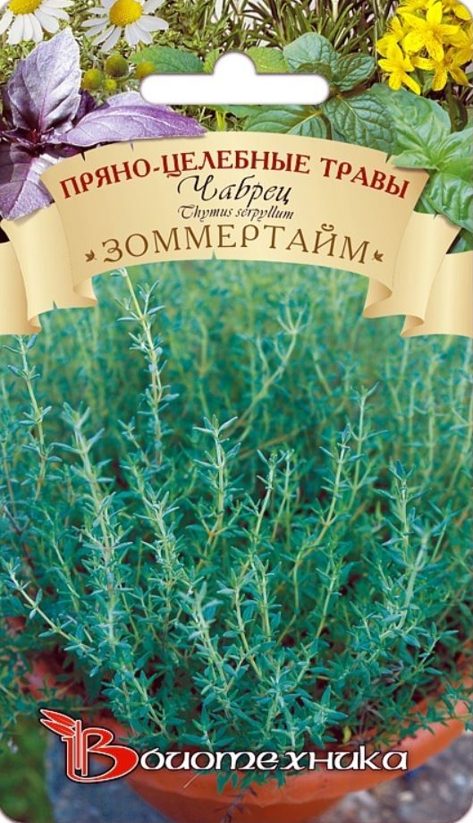 Тимьян (чабрец, Богородская трава)_Зоммертайм_0,04_г._Биотехника