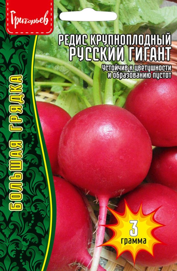 Редис_Русский гигант б/ф_3_г._Григорьев