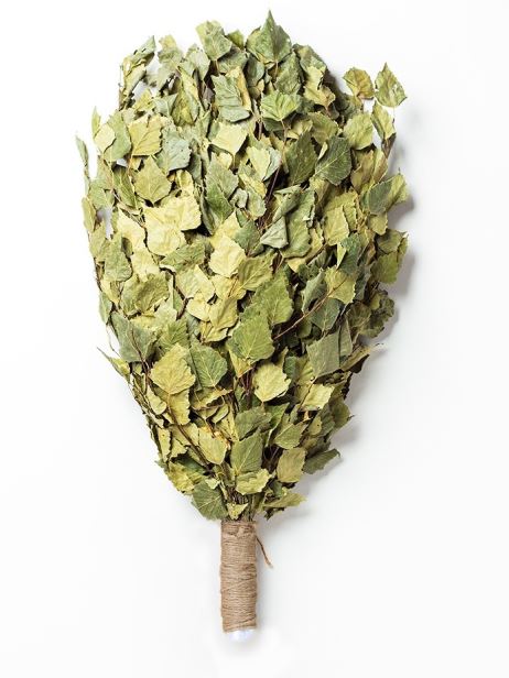 Веник березовый ПРЕМИУМ+ ручка джут