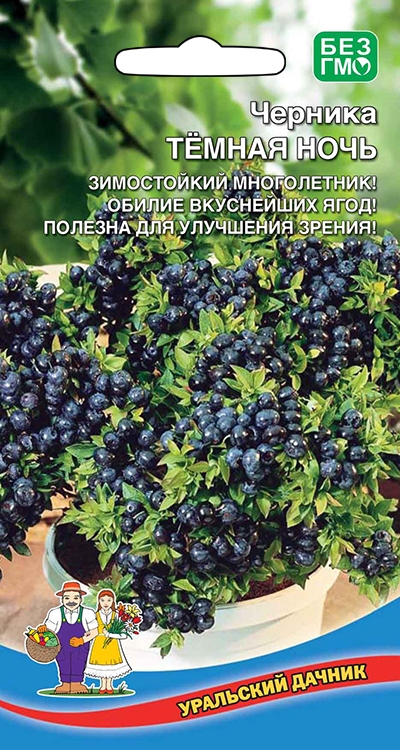 Черника_Тёмная ночь_30_шт._Уральский Дачник