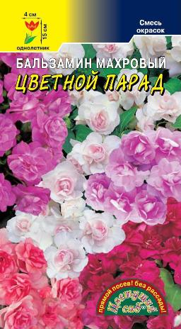 Бальзамин_Цветной Парад махр см_0_г._Цветущий Сад