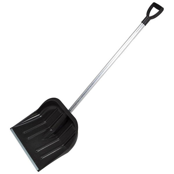 Лопата снег. пластмассовая ВЬЮГА № 1 с алюминиевым черенком и V-руч.