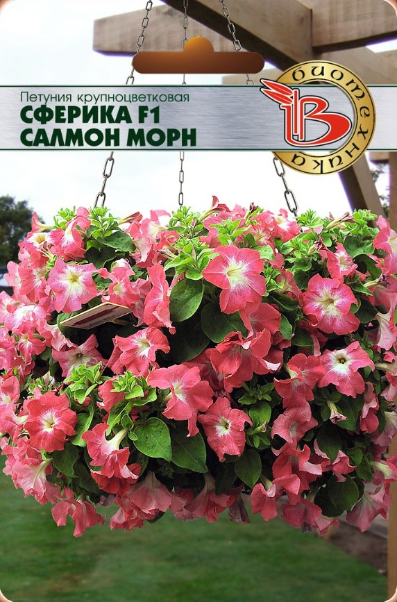 Петуния_Сферика F1 Салмон Морн_10_шт._Биотехника
