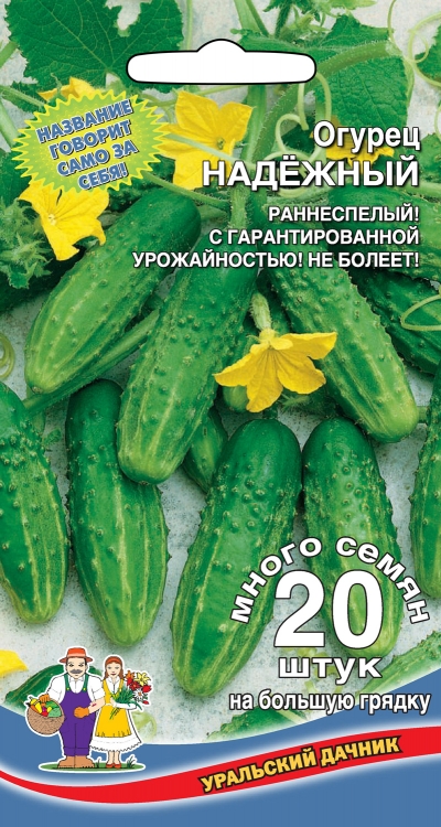 Огурец_Надежный_12_шт._Уральский Дачник