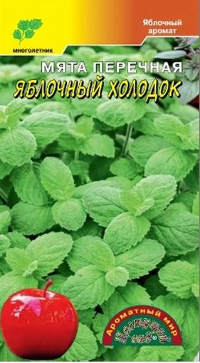 Мята_Яблочный Холодок_0,04_г._Цветущий Сад