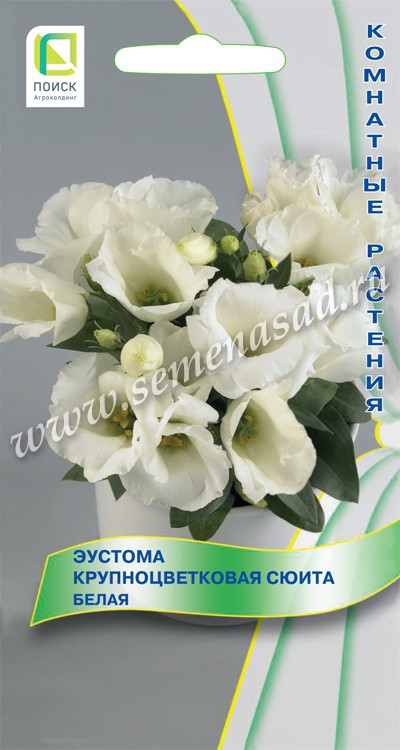 Эустома (Лизиантус)_Сюита Белая (крупноцв)_5_шт._Поиск
