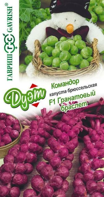 Капуста_брюссельская_Дуэт Гранатовый браслет F1 + Командор_0,04_г._Гавриш