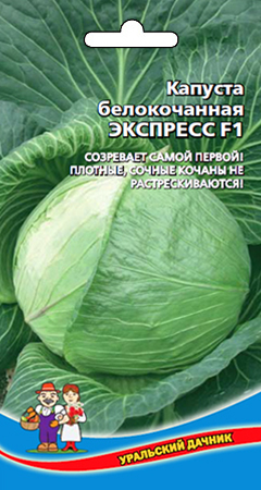 Капуста_б/к_Экспресс F1 (у/ск)_0,3_г._Уральский Дачник