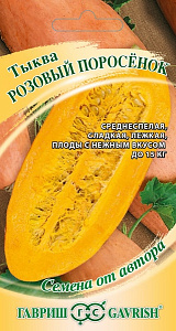 Тыква_Розовый поросёнок_2_г._Гавриш