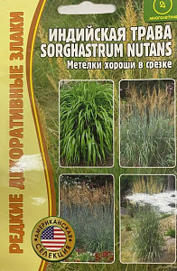 Трава_Индийская (Sorghastrum nutans) (злак) б/ф_0,5_г._Григорьев