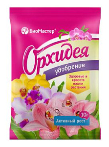 Орхидея, водорастворимое удобрение, 10 г - БиоМастер